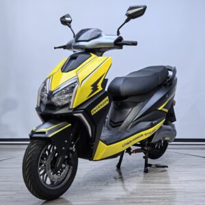 MiLan ES300 60V 72V 1200W 12-Inch Electric Motorcycle with Front and Rear Disc Brakes